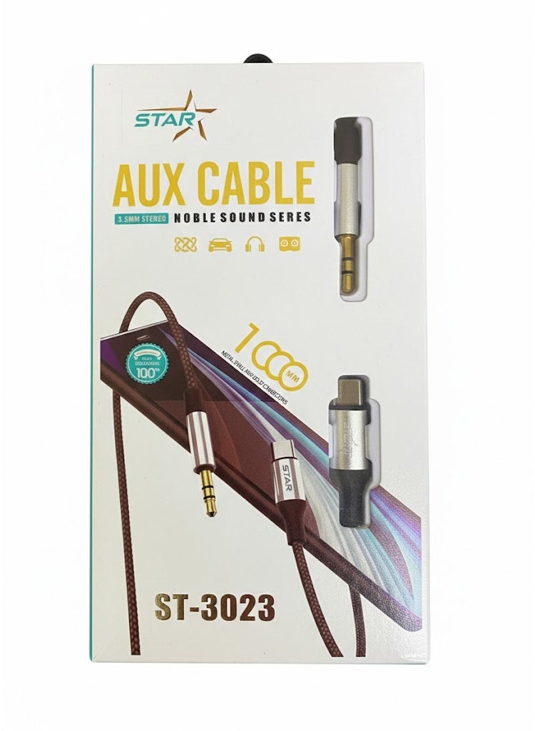 ستار سلسلة ستار نوبل ساوند كابل USB-C إلى 3.5 ملم (ST-3023) - Image 2